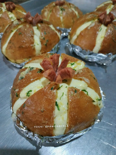 Foto resep Korean Garlic Cheese Bread