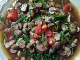Kangkung jamur saus tiram