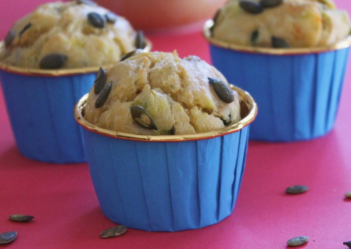 Muffins de calabacín
