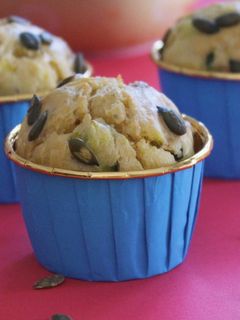 Una foto de Muffins de calabacín