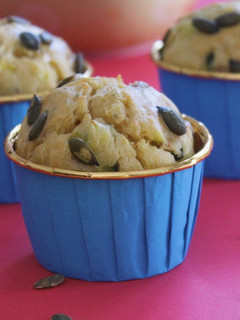 Una foto de Muffins de calabacín