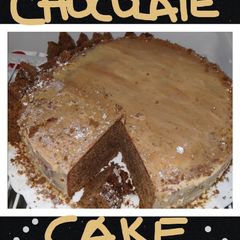 A picture of Spongy and moist chocolate cake.