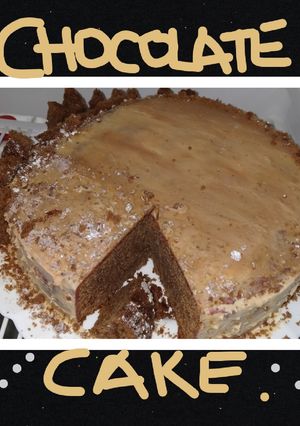 A picture of Spongy and moist chocolate cake.