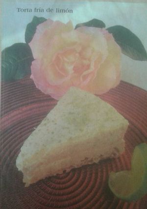 Una foto de Torta Fría de Limón