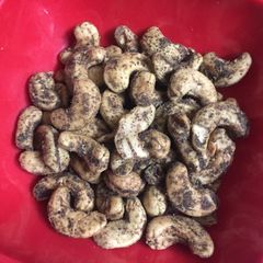 A picture of Masala kaju.