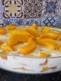 Pavê de Pêssego Maravilhoso 😍