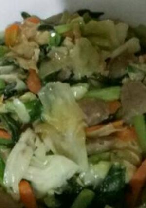 Foto resep Capcay baso spesial