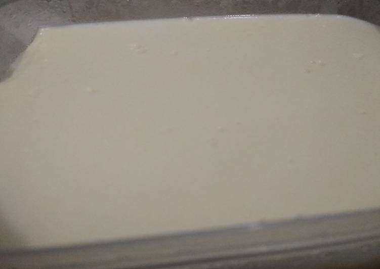 Puding Rasa Keju Fla coklat