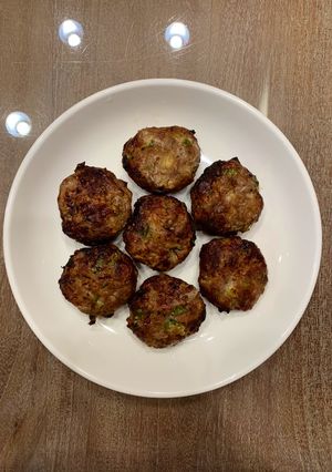 蔥燒肉餅 的食譜成品照片