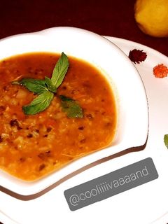 عکسی از دستور سوپ گندم پرک 🥣🌾