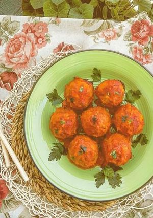 Foto di Polpette di ricotta e ndujia al forno