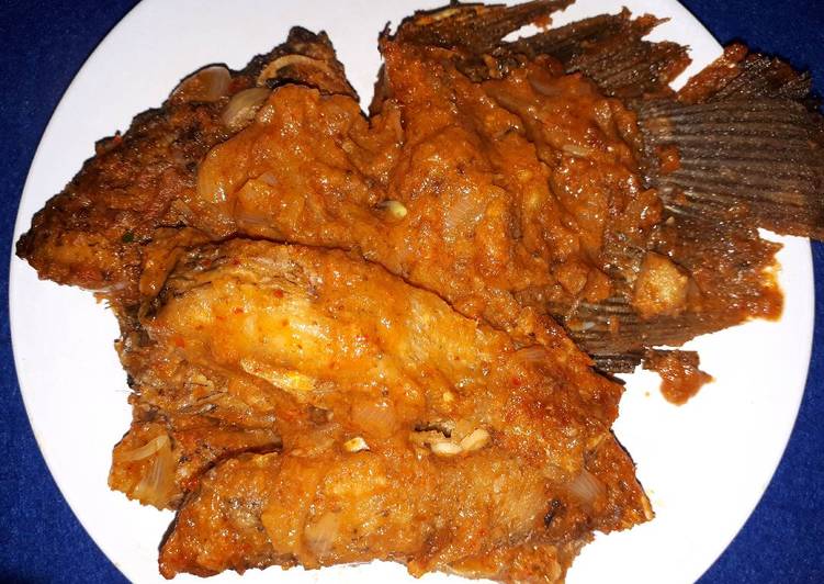 Cara mudah mengolah Balado Ikan Gurame yang nikmat