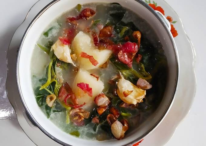 Bobor Singkong (Masak dengan Air Kelapa)
