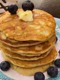 بان كيك 🥞بدون حليب بس الطعم خيااال 😋