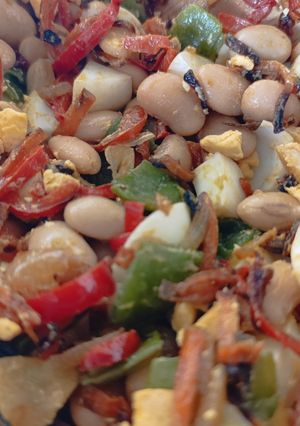 Una foto de Ensalada de Porotos Manteca