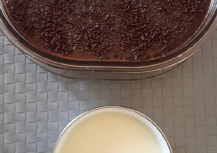 Rahasia Menghidangkan Pudding Coklat Meisyes - Fla Kekinian