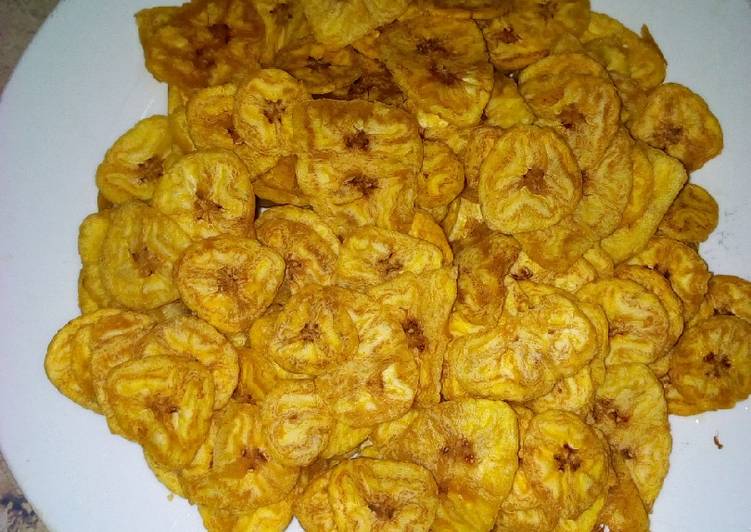 How to Make Appetizing Unripe plantain chips | The Best Food|Easy Recipes for Busy Familie