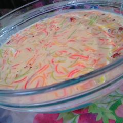A picture of Colourful Milk Vermicelli.