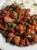 Stewed Lamb & Kidney Beans