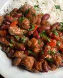 Stewed Lamb & Kidney Beans