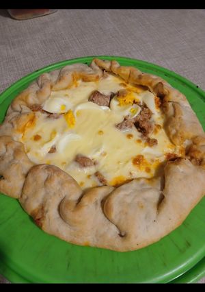 Una foto de Tarta de Atún con Masa de Pizza