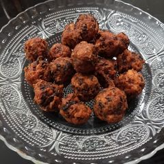 A picture of Vegetable Manchurian.