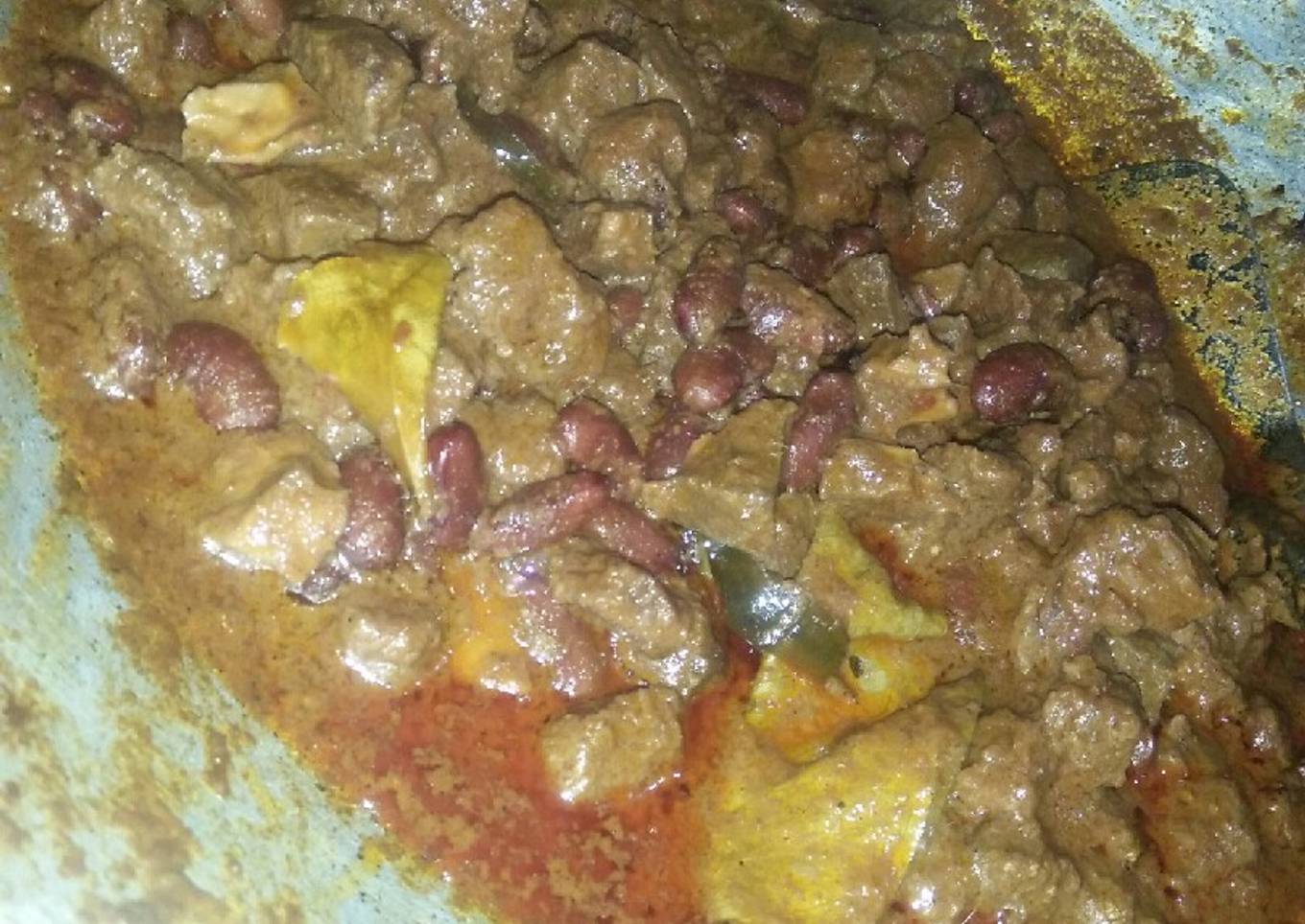 Kalio Daging Sapi (Rendang Basah)