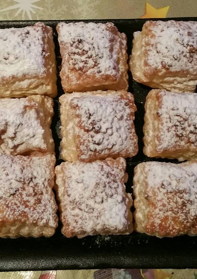 Una foto de Cortaditos rellenos de lacasitos