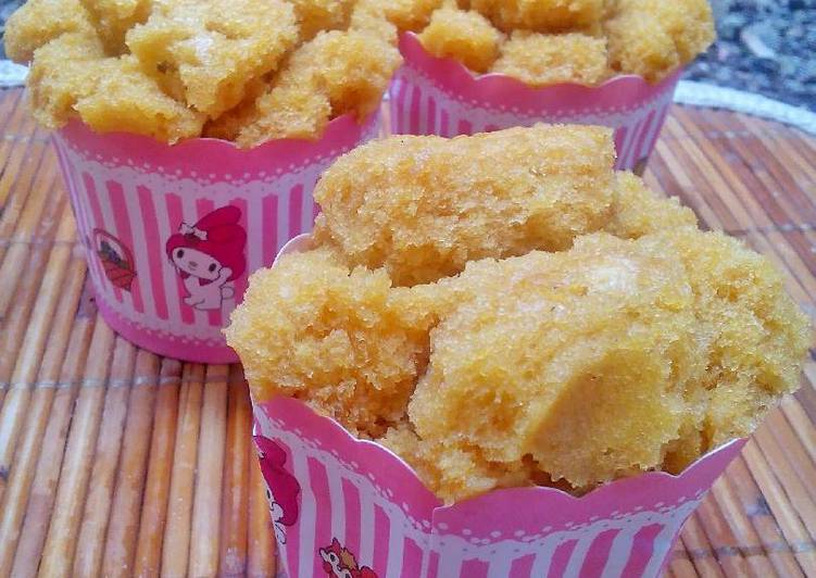 Bolkus Gula Merah tanpa telur dan mixer