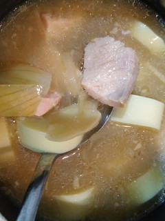 Foto resep Salmon miso soup