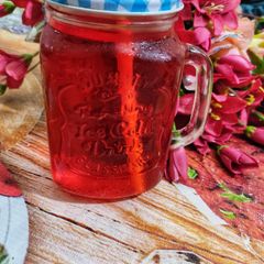 A picture of Roohafza sharbat.