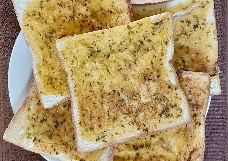 Resep Chessy garlic bread Anti Gagal