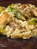 Asparagus and Mushroom Risotto