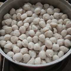รูปของ Bakso ikan belidak kenyal