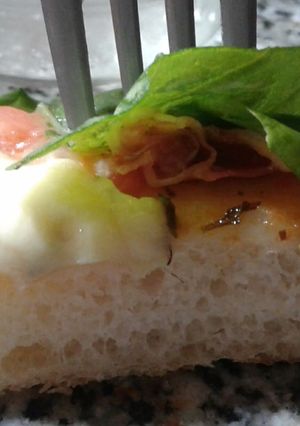 Una foto de Pizza