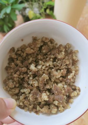 Foto resep Nasi goreng burung puyuh mpasi 9m+