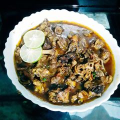 Mushroom chicken curry. A picture of Mushroom chicken curry..