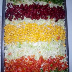 A picture of Vegetable salad, I just love it this way.