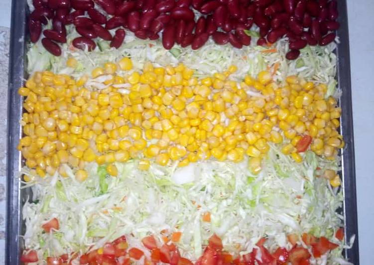 Recipe of Favorite Vegetable salad, I just love it this way