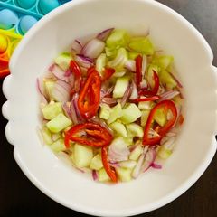 A picture of Ajard Relish sauce.