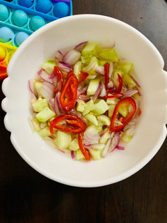 A picture of Ajard Relish sauce.