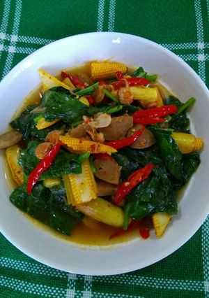 Foto resep Tumis Kailan Jagung Muda