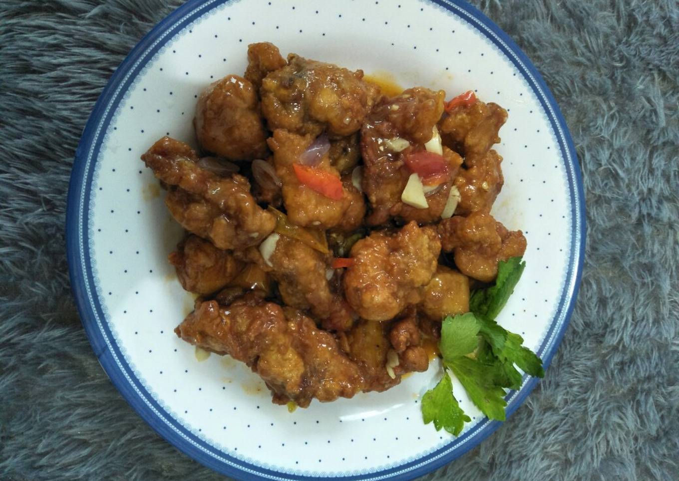 Ayam goreng pedas manis