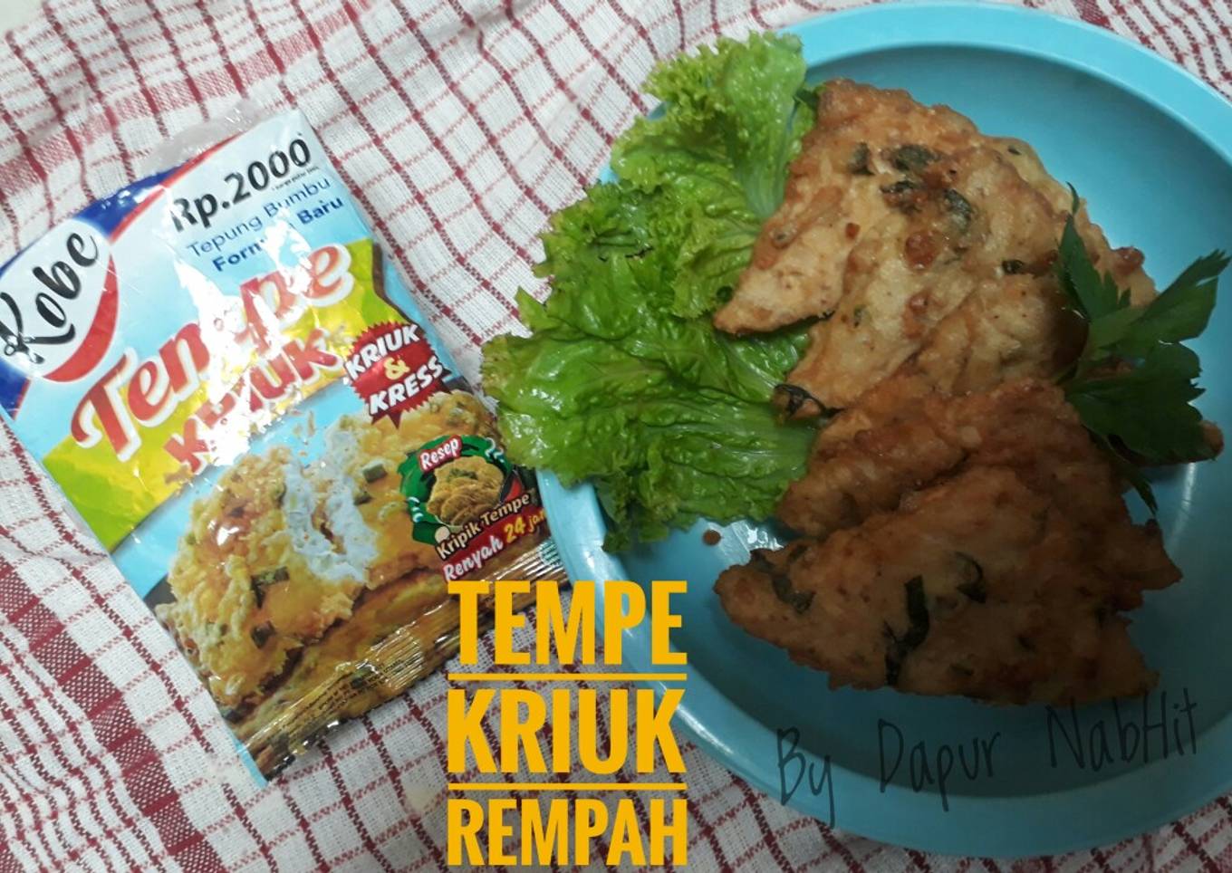Tempe Goreng Rempah Kemangi ala Kobe
