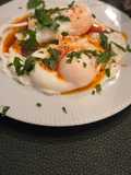 Huevos turcos al estilo mediterráneo