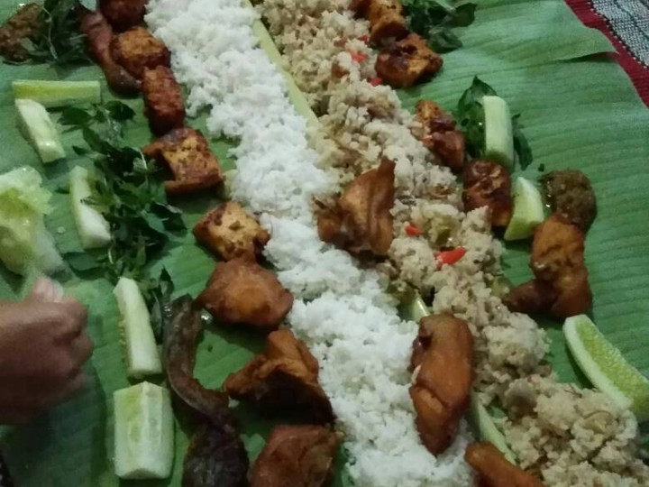 Cara Gampang Membuat Nasi liwet rice cooker, Enak Banget