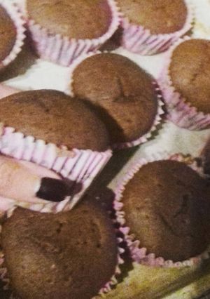 Una foto de Cupcakes de chocolate