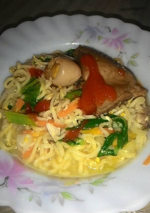 Foto resep Mie godok sayur mayur