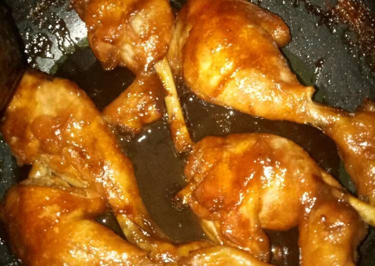 Ayam bakar kecap simple