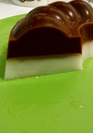 Foto resep Puding Coklat Santan